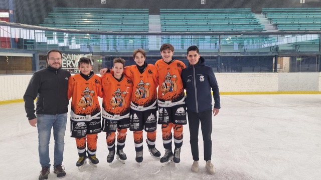 Nos petits Lions 🦁 brillent au Trophée des Jeunes Talents ! 4 u15 trophee jeunes talents lyon hockey club
